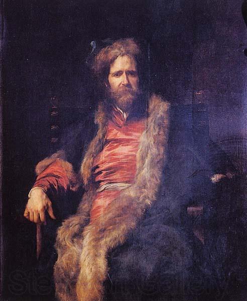 Anthony Van Dyck -armed painter Marten Rijckaert France oil painting art